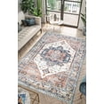 thumbnail image 1 of Keen Home Design Machine Washable Area Rugs with Non-slip Backing, Ideal for Hallway, Living Room, Bedroom, Kitchen and Laundry Room, Vintage Moroccan and Low Pile Rug - ( 6' x 9' ), 1 of 9
