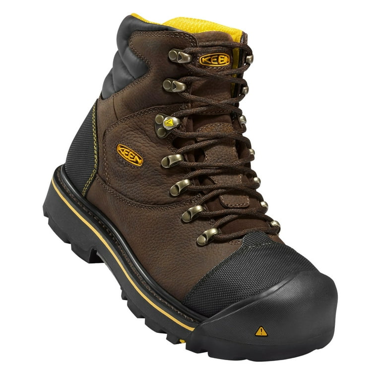 Keen Men s 6 Milwaukee Work Boot Steel Toe Black 9 D M US Walmart