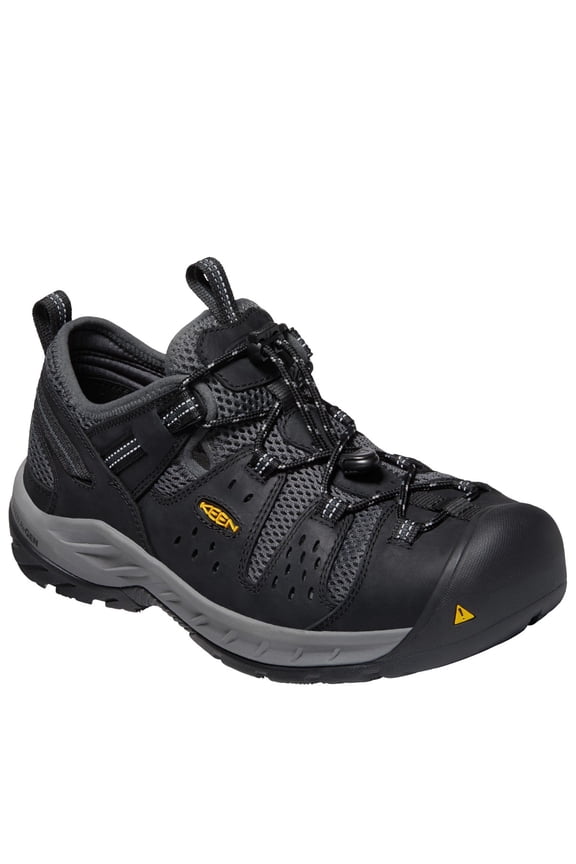 Men's Atlanta Cool Ii Work Shoes Steel Toe Black 9.5 D(M) US