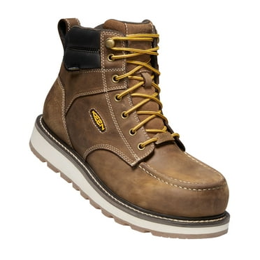Keen Men's Cincinnati 6" Waterproof Work Boot Carbon Toe Brown 9.5 EE  US
