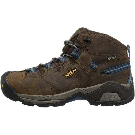 Keen Men's Detroit Xt Waterproof Work Boot Steel Toe Brown 13 D(M) US