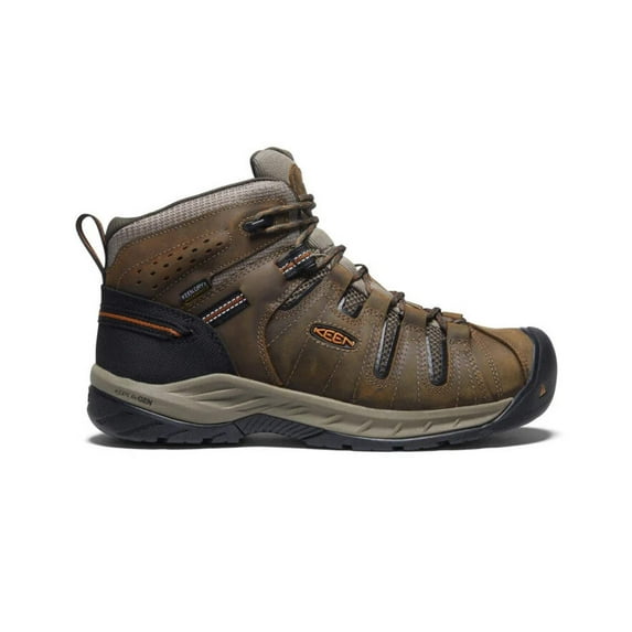Keen Men's Cascade Flint Ii Water Repellant Lace-Up Hiking Boot Olive 7 1/2 D(M) US