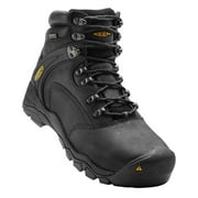 Keen Men's Louisville 6" Work Boot Steel Toe Black 9 D(M) US