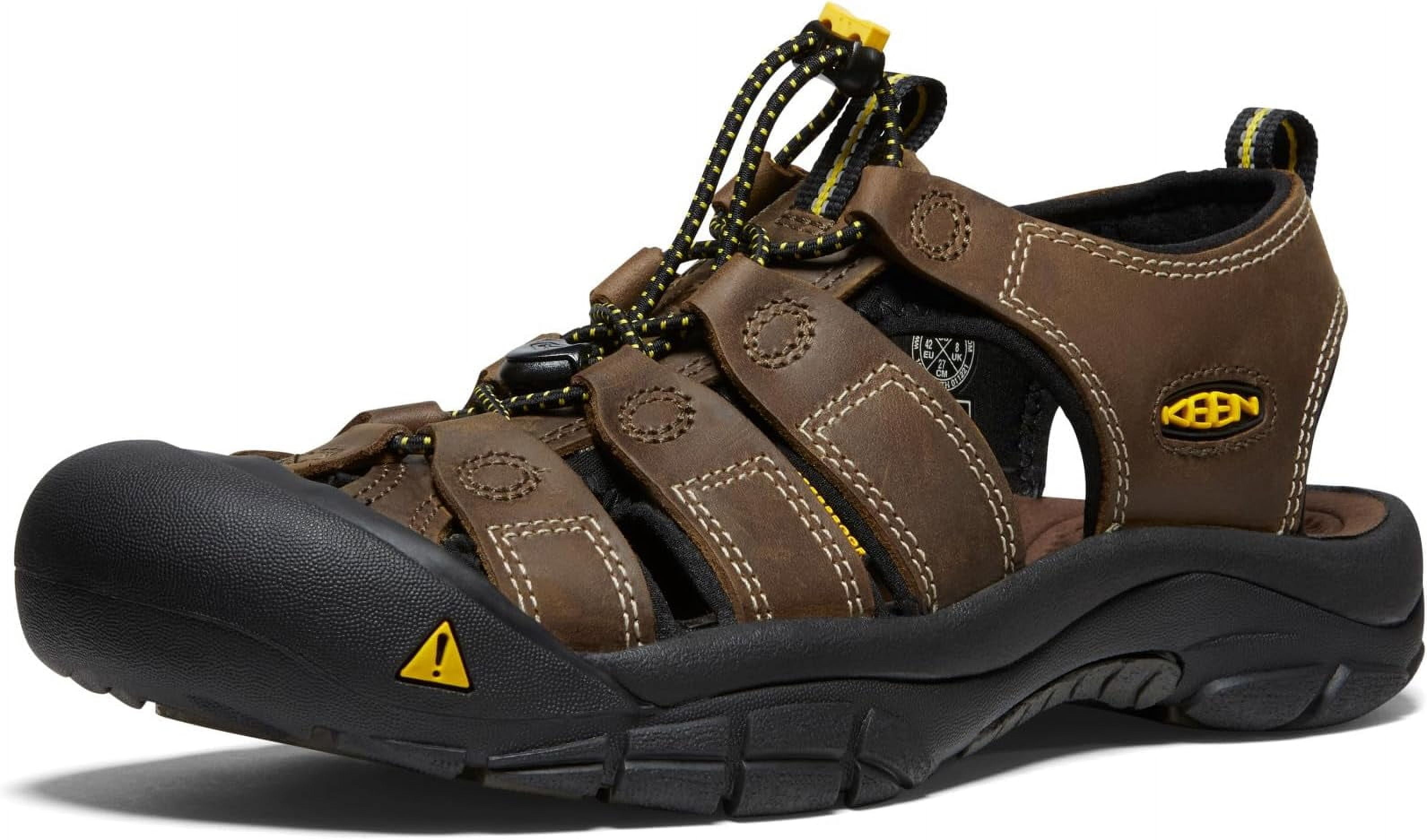 Keen Mens size 11 brown leather Newport sandals Men main image 2