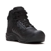 Keen Mens Reno Mid Waterproof Work Boot Round Toe Black 7.5 EE US