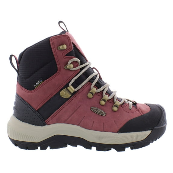 Keen Revel Iv Mid Polar Womens Shoes Size 9.5, Color: Burgundy/Black