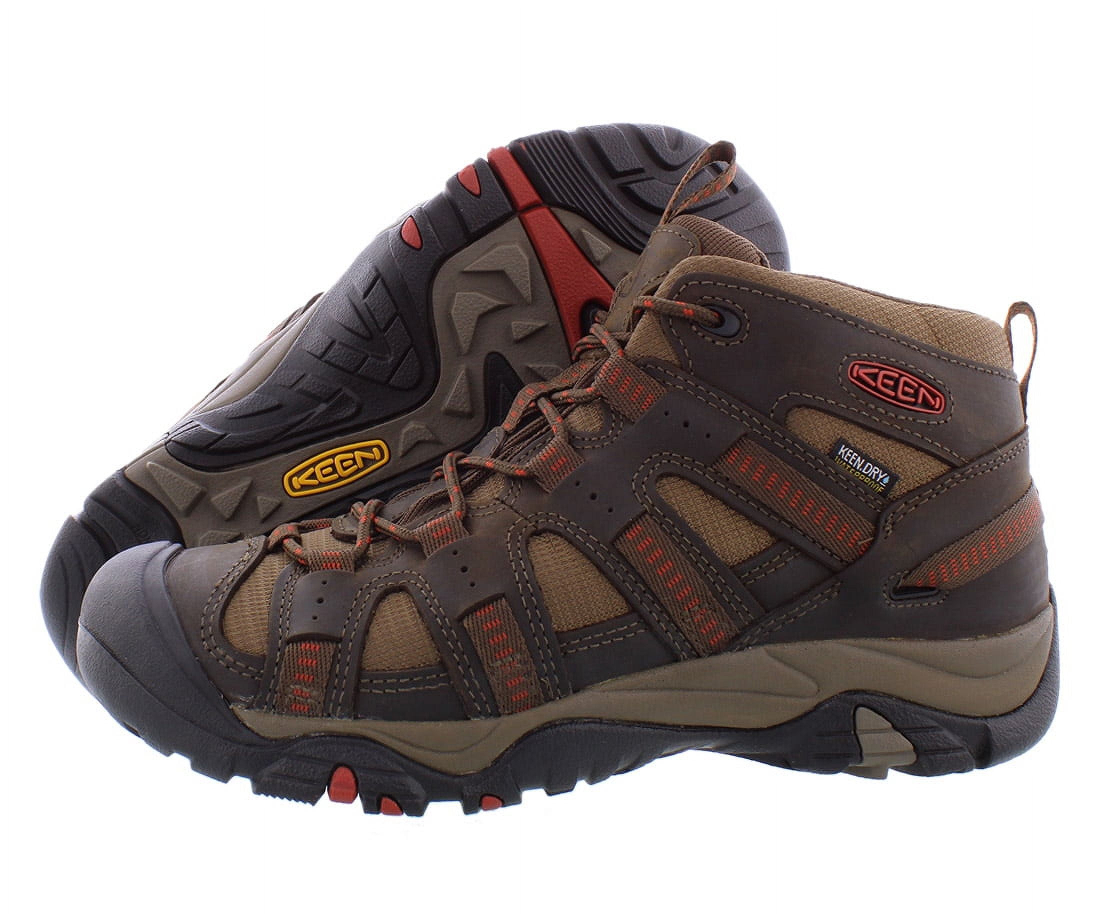 Keen Siskiyou Mens Shoes Size 7.5, Color: Brown/Orange 