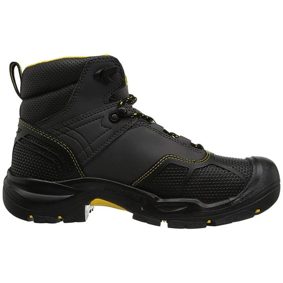 Keen Men's Logandale 6" Waterproof Work Boot Steel Toe Black 11.5 EE US