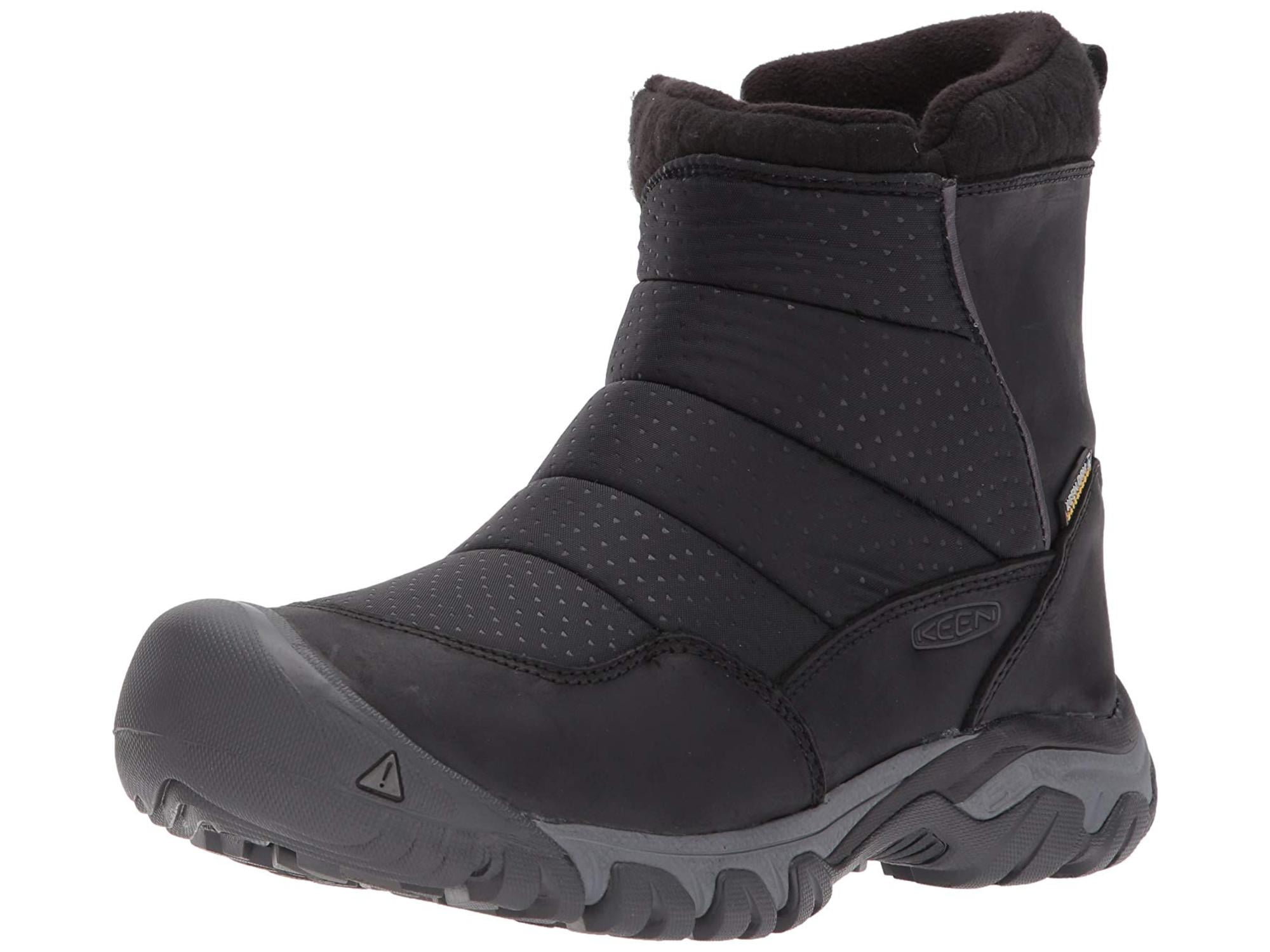 Keen Women's Hoodoo Iii Low Zip-W Snow Boot, Black/Magnet, Size 6.0