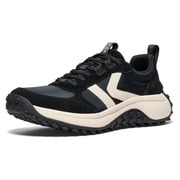 Keen Womens KS86 Comfortable Durable Retro Style Sneakers, Black/Birch, Size 8.5