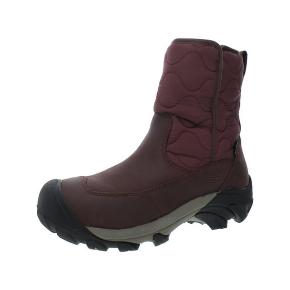 Keen Womens Betty Leather Quilted Winter & Snow Boots