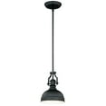 thumbnail image 1 of Keenan Bronze Farmhouse Barn Mini Pendant Ceiling Light, 1 of 9