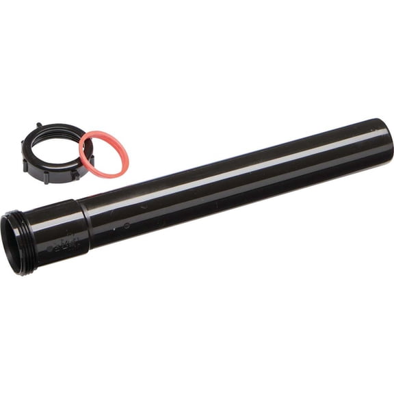 Keeney Manufacturer (40-12BK) 12" Extension Tube for Sink, Black
