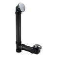 thumbnail image 1 of PLUMB PAK CORPORATION Black Plastic Tip Toe Tub Drain Assembly 630ABS, 1 of 3
