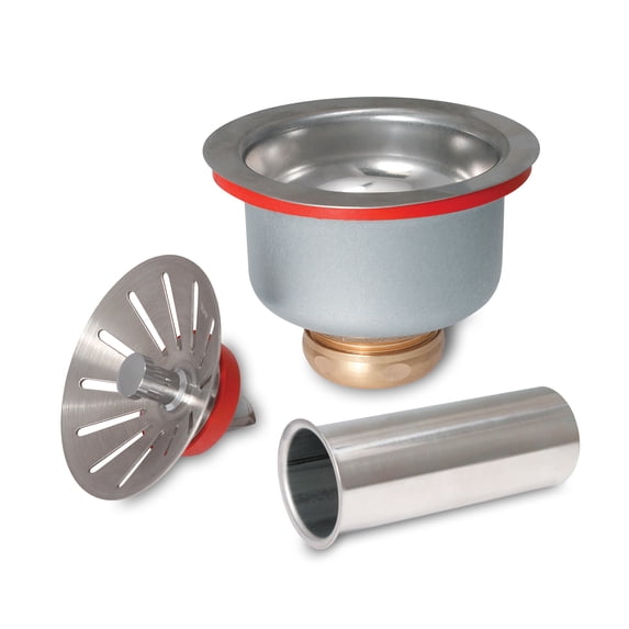 Keeney 1436SST Sink Strainer, Stainless Steel
