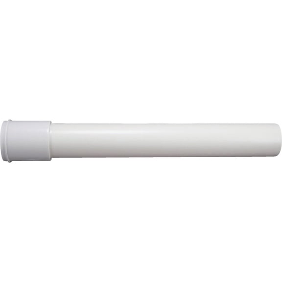 Keeney 20-12WK 1-1/2-Inch by 12-Inch PVC Solvent Weld Extension Tube, White