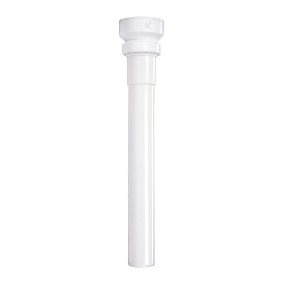 Keeney 40-12QLK Insta-Plumb 12 in. Plastic Extension Tube, 1-1/2 in.