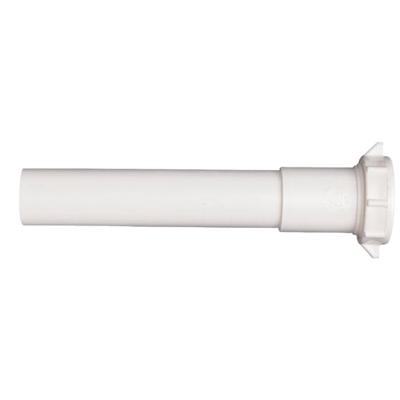 Keeney 42-12WK 1-1/4-Inch by 12-Inch Extension Tube, White