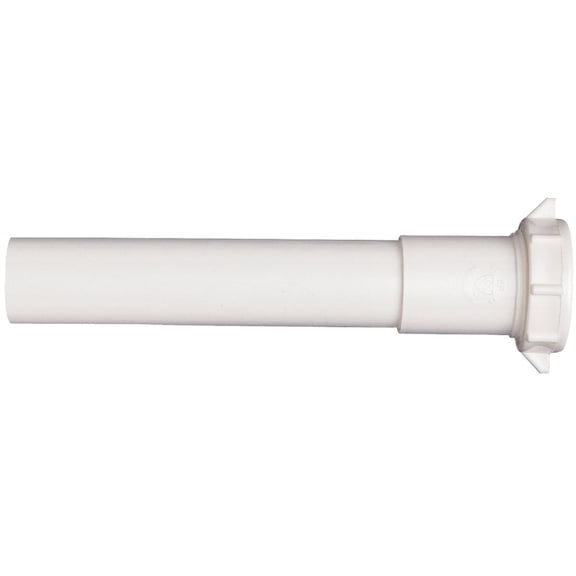 Plumb Pak Extension Tube - Easy Installation - 1-1/4-Inch by 6-Inch, White, Plastic