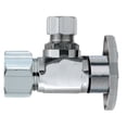 thumbnail image 1 of Keeney 2622PCLF Chrome Lead Free Quarter Turn Angle Valve 5/8 x 3/8 O.D. in., 1 of 3
