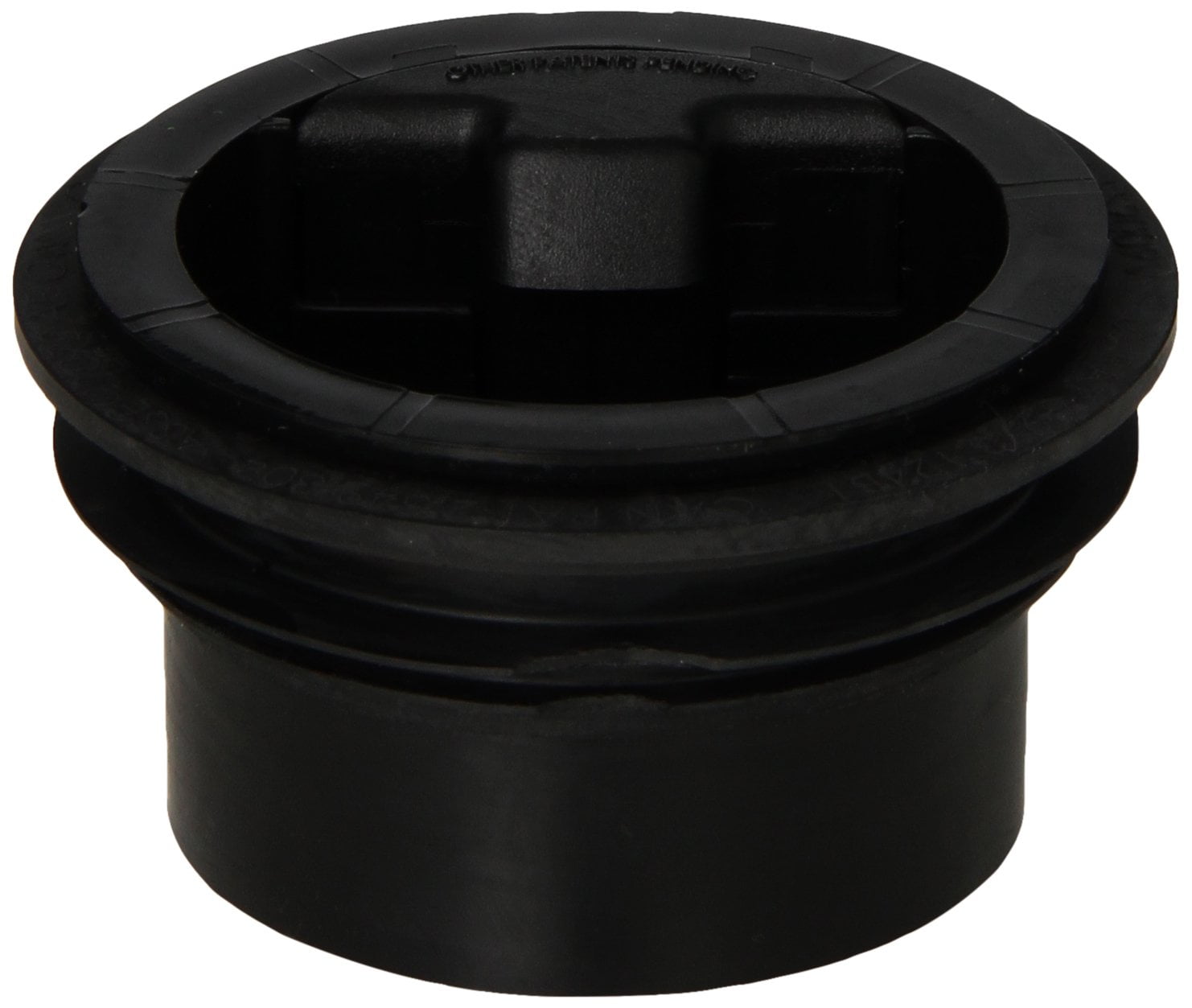 Rectorseal 2 Dia, HDPE, Black, Trap Seal, Drain Seal 97041
