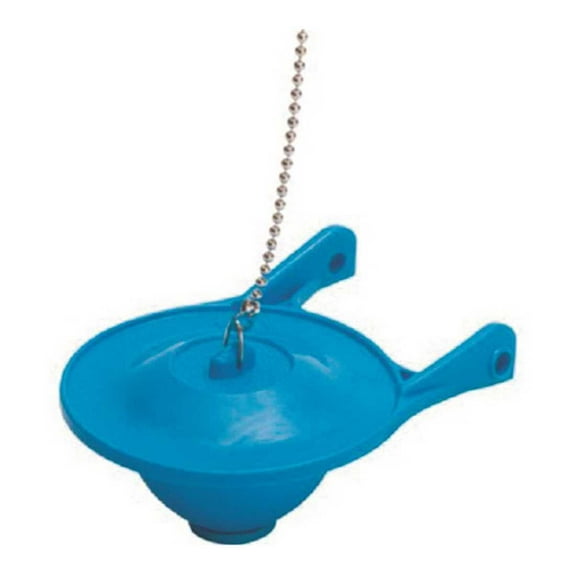 Plumb Pak K833-2 Toilet Tank Flapper, Plastic, For: 3 in American Standard Cadet Flush Valves White