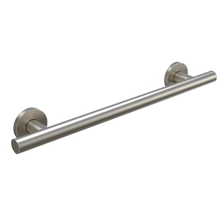 Keeney 24"L Infinity Safety Grab Bar for Tub/Shower, Brushed Nickel