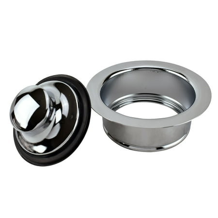 Keeney K5417 Stainless Steel Garbage Disposal Flange and Stopper, Polished Chrome