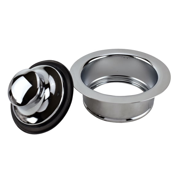 Keeney K5417 Stainless Steel Garbage Disposal Flange and Stopper, Polished Chrome