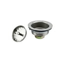 thumbnail image 1 of Keeney K5435DSSS Stainless Steel Fixed Post Kitchen Sink Strainer, Stainless Steel, 1 of 13