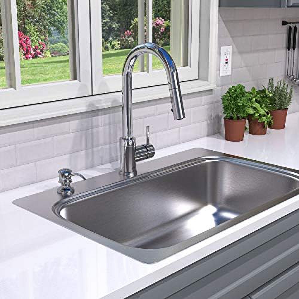 Keeney K612PC Premium Style Soap Or Dispenser With Large Capacity