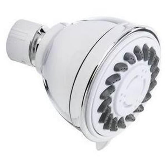 Keeney K704CP Stylewise 3 Function Shower Head, Polished Chrome
