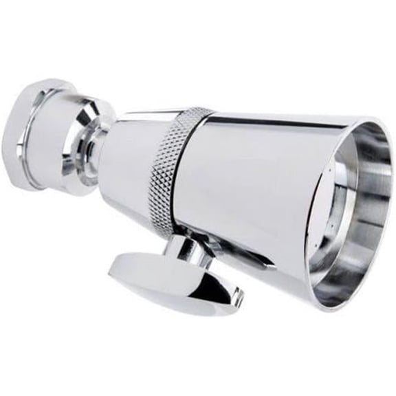 Keeney K705CP Stylewise Shower Head with Adjustable Spray, Polished Chrome