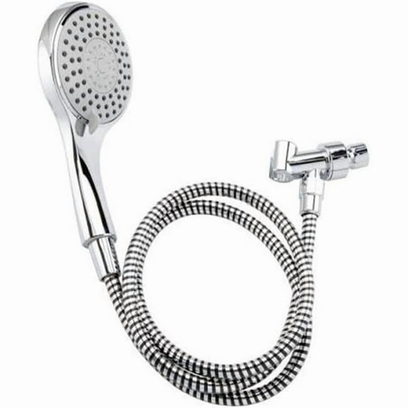 Keeney K747CP Stylewise 5 Function Handheld Shower Kit, Polished Chrome
