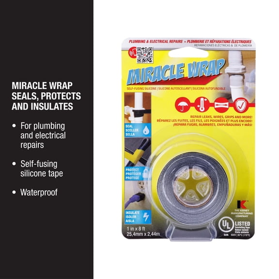 Keeney Miracle Wrap Self-Fusing Silicone Tape