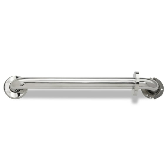 Keeney PP1908PS 1.5 x 18 in. Straight Polished Stainless Steel Grab Bar