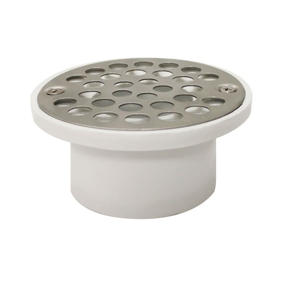 Keeney SD7PVCGP Solvent Weld Shower Drain for 2 in. or 3 in. PVC