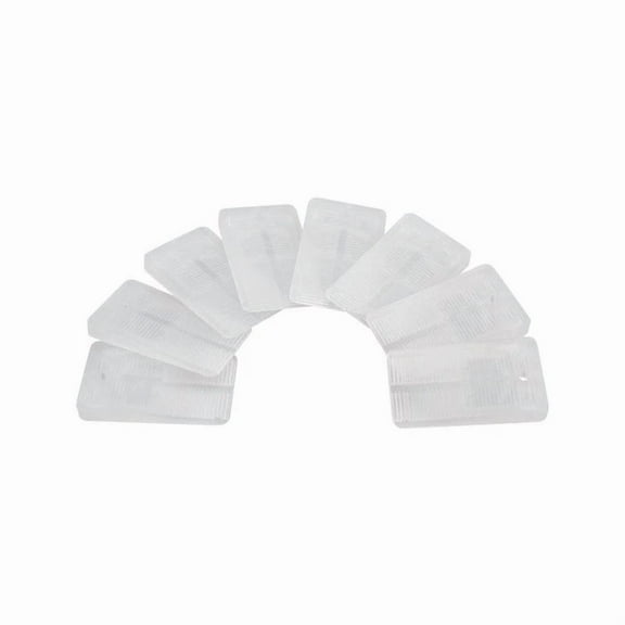 Keeney Toilet Shims White Plastic For Universal