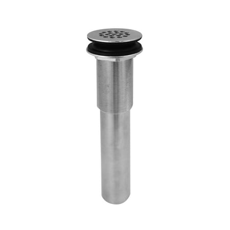 Keeney Universal Open Grid Bathroom Sink Drain w/o Overflow, Polished Chrome