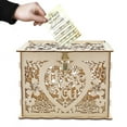 thumbnail image 1 of Keenso Individuality Wedding Card Box With Keys DIY Money Gift Box For Birthday Party, 1 of 7
