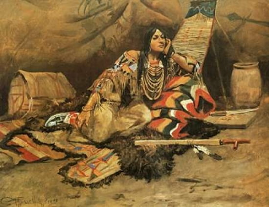 Keeoma Canvas Art - Charles M Russell (22 x 28)