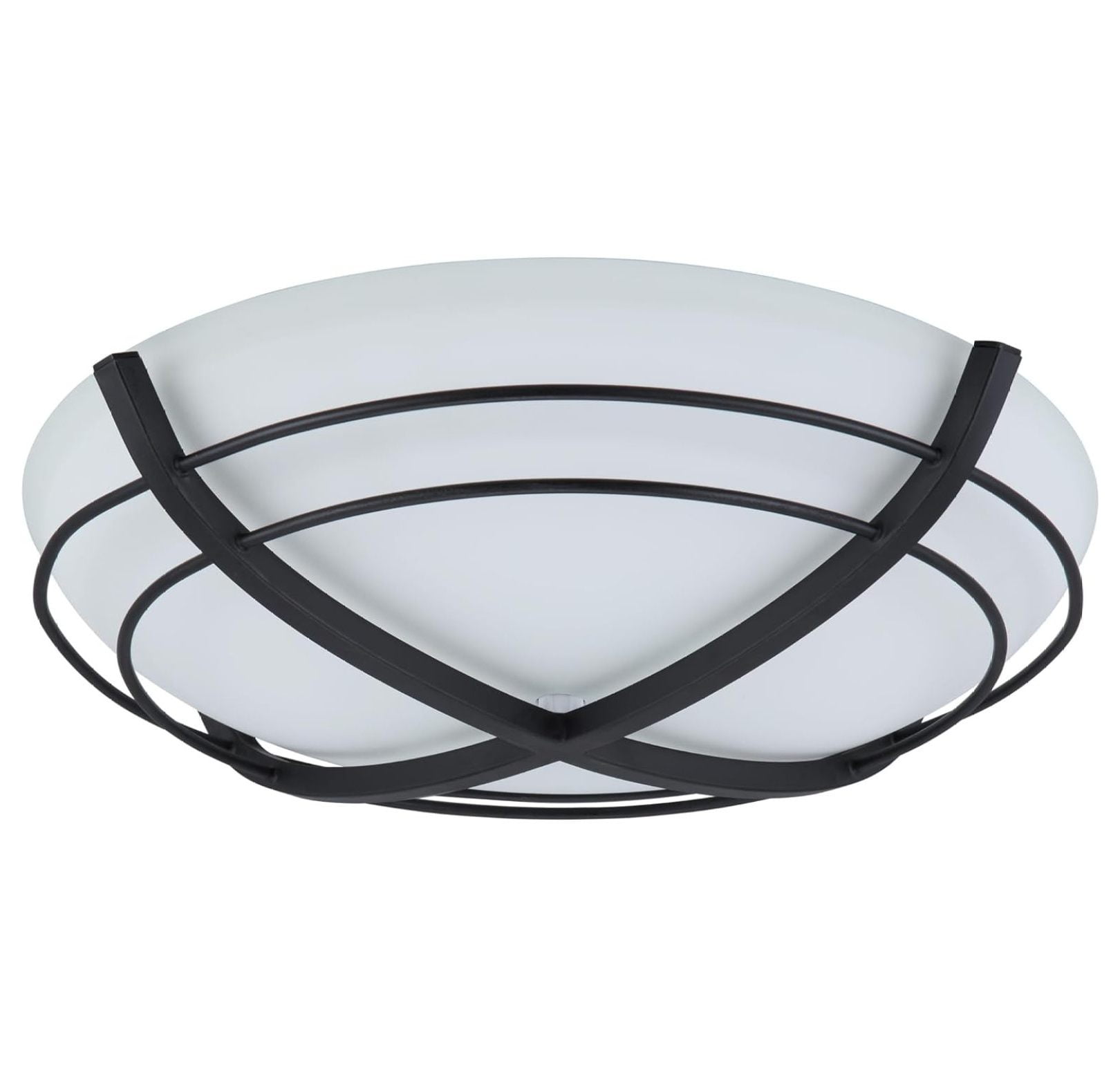 Kingsley Matte Black Decorative Bathroom Ventilation Exhaust Fan with Light
