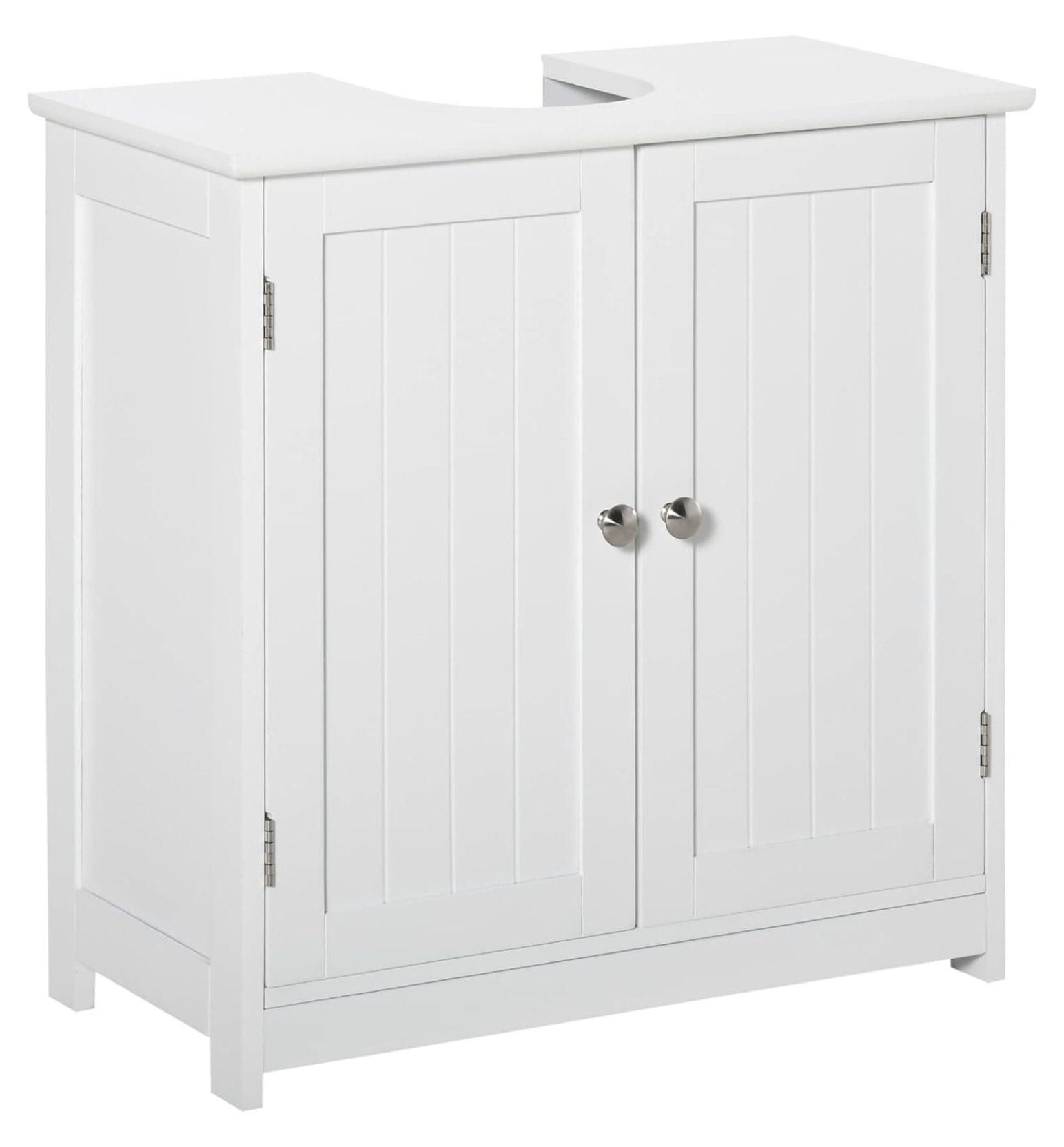Keeomi Pedestal Sink Storage Cabinet, Vanity Base Cabinet, Under Sink Bathroom Cabinet -Shape ...