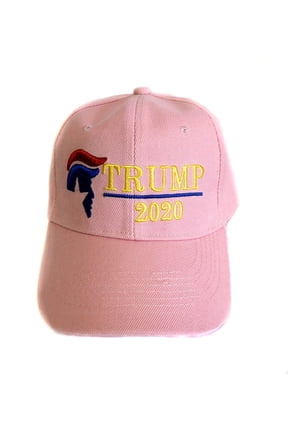 Keep America Great Hat Donald Trump Slogan Cap Adjustable Baseball Hat Trump 2020 Campaign Cap Embroidered Pink