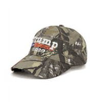 President Trump 2020 Camouflage Embroidered Cap - Adjustable Cotton-Poly Blend Hat