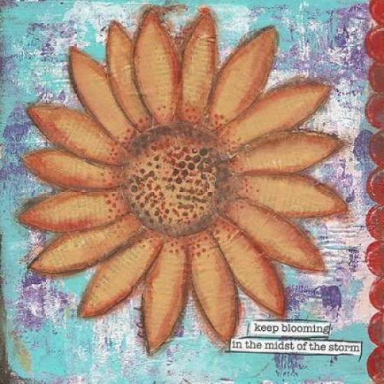 Keep Blooming Canvas Art - Cassandra Cushman (24 x 24)