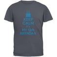 thumbnail image 1 of Keep Calm 13th Birthday Boy Charcoal Youth T-Shirt - Youth Medium, 1 of 1