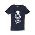 thumbnail image 1 of Keep Calm And Bake On Pastry Cake Sweets Toddler Kids T-Shirt Tee, 1 of 2
