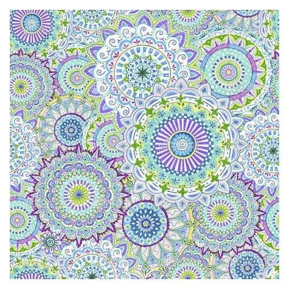 Keep Calm And Carry OM Cotton Fabric Collection By Sykel-Mandala And ...