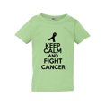 thumbnail image 1 of Keep Calm And Fight Cancer Disease Toddler Kids T-Shirt Tee, 1 of 2